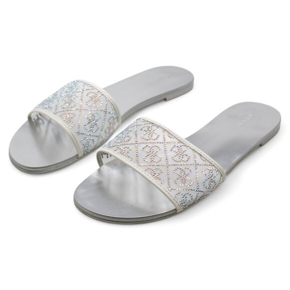 Womens Guess Open Toe Slide Sandals - Picture 5 of 8